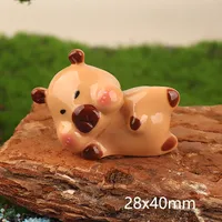 Capabala Three-Dimensional Doll Ornaments Resin Accessories Capybara Creative Keychain Pendant DIY Cream Glue Material sku image 2