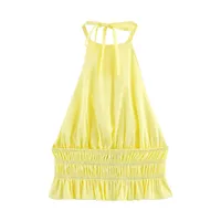 Women's Clothing Ins Internet Hot Sexy Hanging Collar Top main image 2
