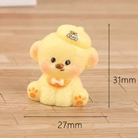 Cartoon Cute Puppy DIY Ornaments Micro Landscape Ornaments Gardening Decorative Resin Crafts Desktop Small Ornaments sku image 2
