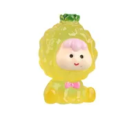 New Luminous Three-Dimensional Fruit Baby DIY Ornament Accessories Keychain Car Pendant Children's Fun Hand Play Hand Pieces main image 5