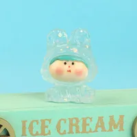 Three-Dimensional Glitter Girl Decoration Resin Jewelry Accessories Tik Tok Live Stream Cute Tablet Desktop Decoration Small Gift Wholesale sku image 1