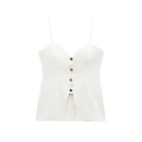 Women's Clothing  Ins Popular Crepe Sling Top sku image 5