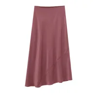 Women's Clothing  Ins Popular Silk Satin Texture Midi Dress main image 4