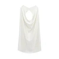 Women's Clothing Ins Internet Hot Sexy Hot Girl Hanging Collar Top Sleeveless Vest Top sku image 1