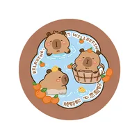 Diatom Mud Coaster Office Office Worker Heat Proof Mat Customized Water-Absorbing Quick-Drying Thickened Coaster Placemat Non-Slip And Hot main image 2