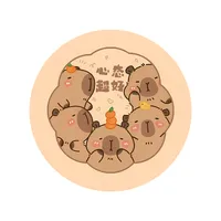 Diatom Mud Coaster Office Office Worker Heat Proof Mat Customized Water-Absorbing Quick-Drying Thickened Coaster Placemat Non-Slip And Hot sku image 4