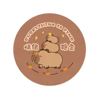 Diatom Mud Coaster Office Office Worker Heat Proof Mat Customized Water-Absorbing Quick-Drying Thickened Coaster Placemat Non-Slip And Hot sku image 5
