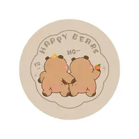Diatom Mud Coaster Office Office Worker Heat Proof Mat Customized Water-Absorbing Quick-Drying Thickened Coaster Placemat Non-Slip And Hot sku image 6