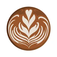 Cartoon Office Coffee Cup Mat Desktop Storage Pad Round Water Cup Mat Diatom Mud Absorbent Pad Quick-Drying Table Top sku image 1