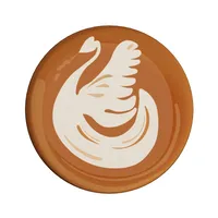 Cartoon Office Coffee Cup Mat Desktop Storage Pad Round Water Cup Mat Diatom Mud Absorbent Pad Quick-Drying Table Top sku image 4