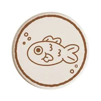 Cartoon Office Coffee Cup Mat Desktop Storage Pad Round Water Cup Mat Diatom Mud Absorbent Pad Quick-Drying Table Top sku image 5