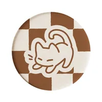 Cartoon Office Coffee Cup Mat Desktop Storage Pad Round Water Cup Mat Diatom Mud Absorbent Pad Quick-Drying Table Top sku image 8