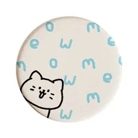 Cartoon Office Coffee Cup Mat Desktop Storage Pad Round Water Cup Mat Diatom Mud Absorbent Pad Quick-Drying Table Top sku image 20