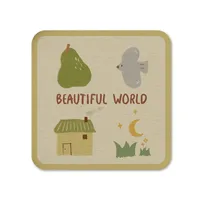Cartoon Office Coffee Cup Mat Desktop Storage Pad Round Water Cup Mat Diatom Mud Absorbent Pad Quick-Drying Table Top sku image 23