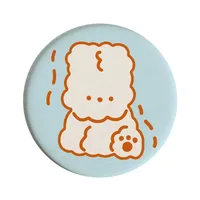 Cartoon Office Coffee Cup Mat Desktop Storage Pad Round Water Cup Mat Diatom Mud Absorbent Pad Quick-Drying Table Top sku image 29