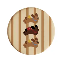 Cartoon Office Coffee Cup Mat Desktop Storage Pad Round Water Cup Mat Diatom Mud Absorbent Pad Quick-Drying Table Top sku image 31