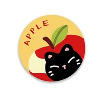 Cartoon Office Coffee Cup Mat Desktop Storage Pad Round Water Cup Mat Diatom Mud Absorbent Pad Quick-Drying Table Top sku image 43