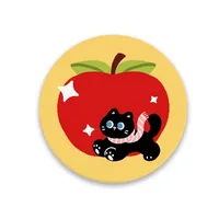 Cartoon Office Coffee Cup Mat Desktop Storage Pad Round Water Cup Mat Diatom Mud Absorbent Pad Quick-Drying Table Top sku image 46