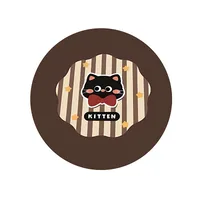 Heat Proof Mat Cartoon Absorbent Custom Coaster Office Water Cup Mat Tea Mat Ins Style Creative Insulation Pad Heat Proof Mat Dining Table Cushion main image 3