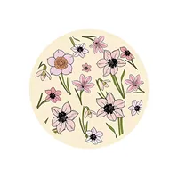 Plate Mat Customized Heat Proof Mat Anti-Scald Table Top Protective Pad Mat Vegetable Mat Water-Absorbing Quick-Drying Coaster Non-Slip Waterproof sku image 5