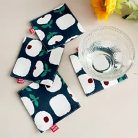 Cup Mat New Fabric Coaster Double-Layer Mug Mat Teacup Mat Heat Insulation Coaster sku image 1