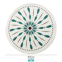 Printing Heat Proof Mat In Stock Sale New Printing Cotton String Heat Proof Mat Placemat Plate Mat Coaster sku image 10