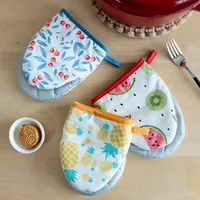 Microwave Oven Gloves Household Kitchen Heat Insulation Gloves Heat Proof Mat Baking Oven Gloves main image 1
