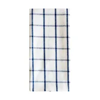 Mediterranean Blue Fabric Kitchen Napkin 100% Cotton Tea Towel Gourmet Background Fabric Tablecloth  Supply Tea Towel sku image 1
