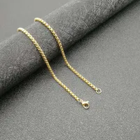 Hip-hop Cross Stainless Steel Inlay Artificial Diamond Unisex Charms Necklace sku image 3