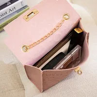 Women's Small Pu Leather Cartoon Cute Square Lock Clasp Crossbody Bag main image 5