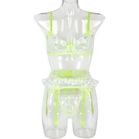 Nihaowholesale Wholesale New Fashion Embroidered Lace See-through Underwear main image 4