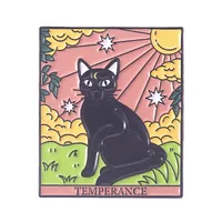 Cartoon Style Cat Alloy Plating Unisex Brooches sku image 27