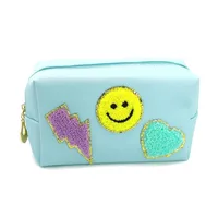 Streetwear Letter Smiley Face Pu sku image 7