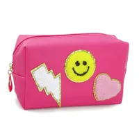 Streetwear Letter Smiley Face Pu sku image 6