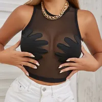 Women's Vest Tank Tops Streetwear Solid Color main image 1