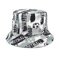 Unisex Retro Printing Printing Big Eaves Bucket Hat sku image 2