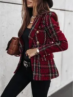 Women's Casual Fashion Printing Printing Single Breasted sku image 11
