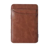 Men's Pu Leather Magic Bag Wallets sku image 2