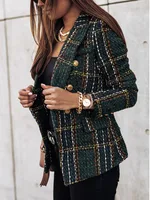 Women's Casual Fashion Printing Printing Single Breasted sku image 12