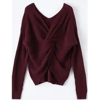 Women's Long Sleeve Sweaters & Cardigans Casual Elegant Solid Color main image 2