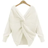 Women's Long Sleeve Sweaters & Cardigans Casual Elegant Solid Color main image 6