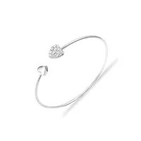 Heart Alloy Diamond Artificial Rhinestones Women's sku image 1