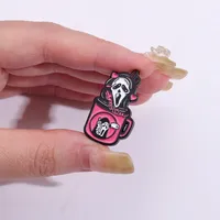 Punk Letter Alloy Plating Unisex Brooches main image 4