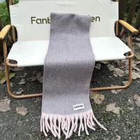 Women's Basic Simple Style Color Block Gradient Color Polyester Scarf sku image 3