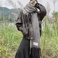 Women's Basic Simple Style Color Block Gradient Color Polyester Scarf main image 4