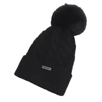 Women's Cartoon Style Cute Simple Style Solid Color Eaveless Wool Cap main image 3