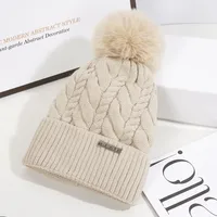 Women's Cartoon Style Cute Simple Style Solid Color Eaveless Wool Cap sku image 6