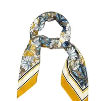 Women's Elegant Simple Style Color Block Polyester Scarf main image 4