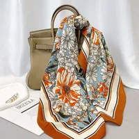 Women's Elegant Simple Style Color Block Polyester Scarf main image 1
