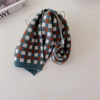 Children Unisex Vintage Style Ethnic Style Color Block Lattice Patchwork 1 Piece sku image 2